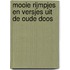 Mooie rijmpjes en versjes uit de oude doos