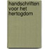 Handschriften voor het hertogdom