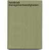 Handboek managementvaardigheden by R.E. Quinn