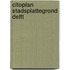 Citoplan stadsplattegrond Delft
