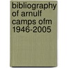 Bibliography of Arnulf Camps OFM 1946-2005