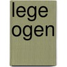 Lege ogen by L. van den Berg