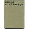 Speelse schrijfoefeningen