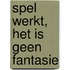 Spel werkt, het is geen fantasie