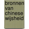 Bronnen van Chinese wijsheid