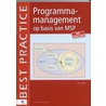 Programmamanagement op basis van MSP by G. Vis van Heemst