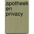 Apotheek en privacy