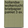 Hollandse wolkenlucht briefpapier pakket 3 ex.