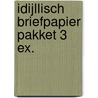 Idijllisch briefpapier pakket 3 ex.