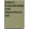 Baby's kubusboekje met dierenfoto's set