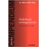 Compendium van het Nederlands vermogensrecht door M.M. Olthof