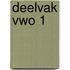 Deelvak vwo 1