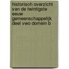 Historisch overzicht van de twintigste eeuw gemeenschappelijk deel vwo domein B by M. Wester