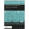 Ondernemingsrecht: cases in control by J.B. Huizink