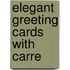 Elegant Greeting Cards with Carre