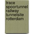 Trace spoortunnel railway tunnelsite rotterdam