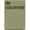 De columnist by M. Pam