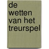 De wetten van het treurspel door A. de Haas