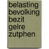 Belasting bevolking bezit gelre zutphen