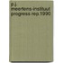 P.j. meertens-instituut progress rep.1990