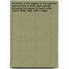 Inventory of the papers of the Egyptian communists in exile (Rome group) including the papers of Henri Curiel (1914-1978) 1945-1979 (-1984) door M. Wigboldus