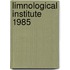 Limnological institute 1985