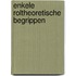 Enkele roltheoretische begrippen
