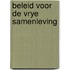 Beleid voor de vrye samenleving