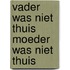Vader was niet thuis moeder was niet thuis