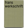 Frans werkschrift door A.G. Sciarone