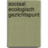 Sociaal ecologisch gezichtspunt