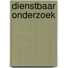 Dienstbaar onderzoek door Vries