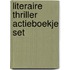 Literaire thriller actieboekje set