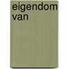 Eigendom van by Alice Hoffman
