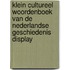 Klein Cultureel Woordenboek van de Nederlandse geschiedenis display