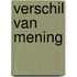 Verschil van mening