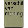 Verschil van mening door Guepin