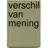 Verschil van mening by Guepin