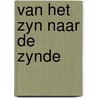 Van het zyn naar de zynde door Levinas