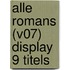 Alle romans (V07) display 9 titels