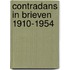 Contradans in brieven 1910-1954