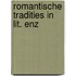 Romantische tradities in lit. enz