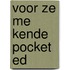 Voor ze me kende pocket ed
