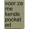 Voor ze me kende pocket ed by Colin Barnes