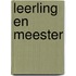 Leerling en meester