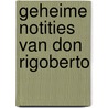 Geheime notities van don Rigoberto