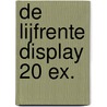 De lijfrente display 20 ex. door L. Pirandello