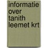 Informatie over tanith leemet krt