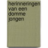 Herinneringen van een domme jongen door Schendel