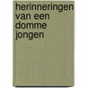 Herinneringen van een domme jongen by Schendel